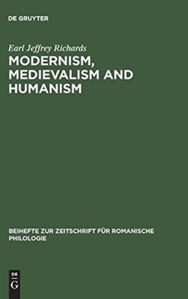 Modernism, medievalism and humanism: A research bibliography on the reception of the works of Ernst Robert Curtius