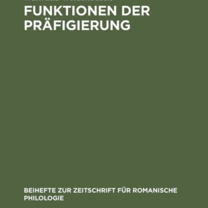 Funktionen der Präfigierung