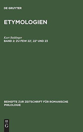 Zu Few 22¹, 22² Und 23