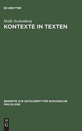 Kontexte in Texten