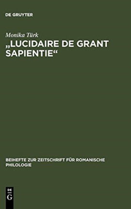 Lucidaire de grant sapientie