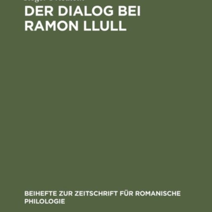 Der Dialog bei Ramon Llull