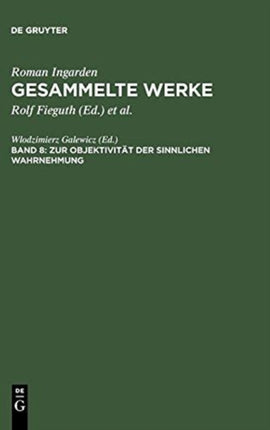 Zur Objektivität der sinnlichen Wahrnehmung