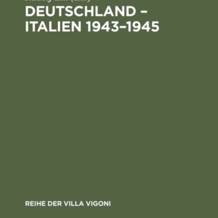Deutschland - Italien 1943-1945