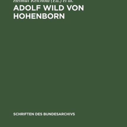 Adolf Wild von Hohenborn