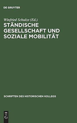Ständische Gesellschaft Und Soziale Mobilität