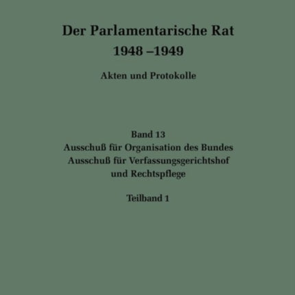 Ausschuß Für Organisation Des Bundes / Ausschuß Für Verfassungsgerichtshof Und Rechtspflege