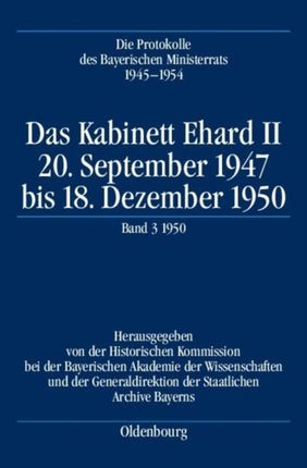 Die Protokolle des Bayerischen Ministerrats 1945-1954, Das Kabinett Ehard II