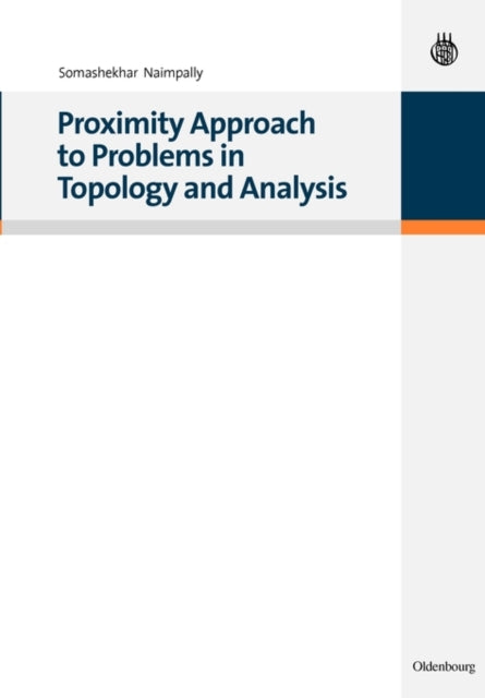 Proximity Approach to Problems in Topology and