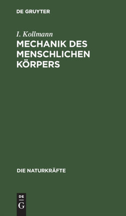 Mechanik Des Menschlichen Körpers