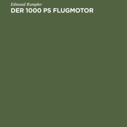 Der 1000 PS Flugmotor