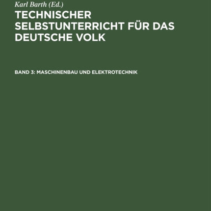 Maschinenbau Und Elektrotechnik