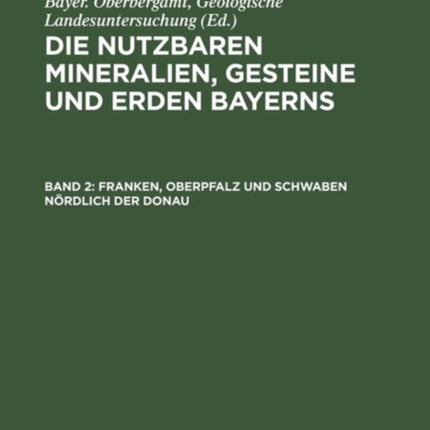 Franken, Oberpfalz Und Schwaben Nördlich Der Donau