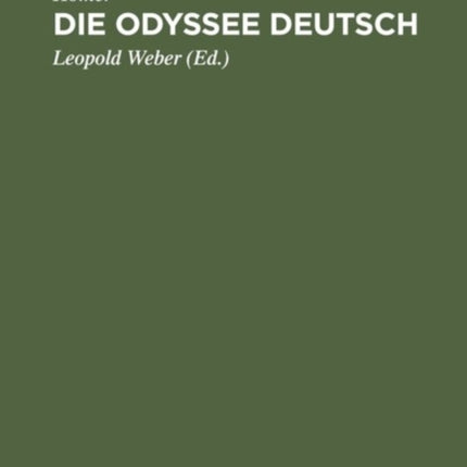 Die Odyssee Deutsch