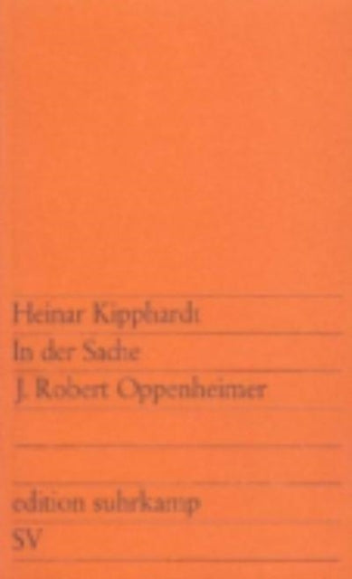 In der Sache J. Robert Oppenheimer