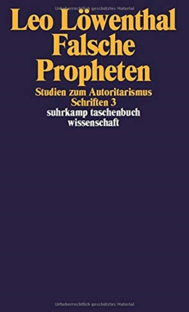 Schriften 5 Bnde Band 3 Falsche Propheten