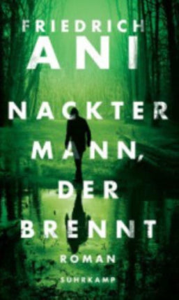 Nackter Mann, der brennt