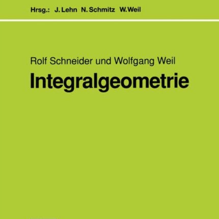 Integralgeometrie