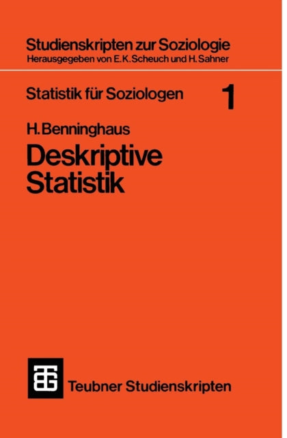 Statistik für Soziologen 1: Deskriptive Statistik
