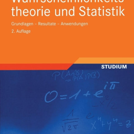 Wahrscheinlichkeitstheorie und Statistik: