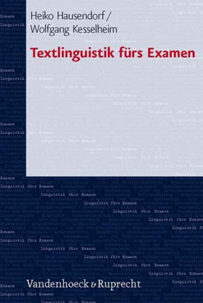 Linguistik fÃ rs Examen.