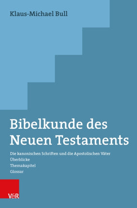 Bibelkunde des Neuen Testaments: Die kanonischen Schriften und die Apostolischen Väter. Überblicke - Themakapitel - Glossar