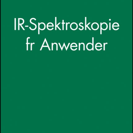 IR-Spektroskopie für Anwender