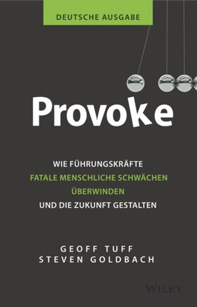 Provoke - deutsche Ausgabe: Wie Führungskräfte fatale menschliche Schwächen überwinden und die Zukunft gestalten