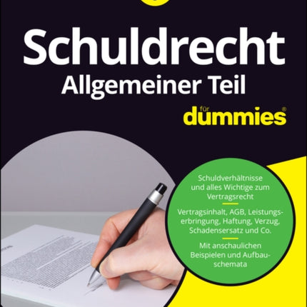 Schuldrecht Allgemeiner Teil für Dummies