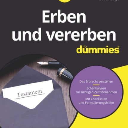 Erben und vererben für Dummies