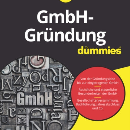 GmbH-Gründung für Dummies