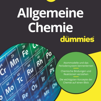 Allgemeine Chemie fur Dummies
