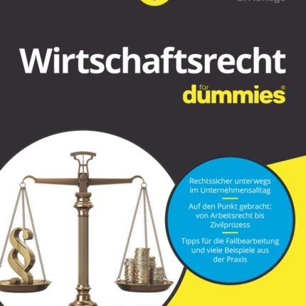 Wirtschaftsrecht für Dummies