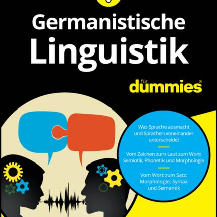 Germanistische Linguistik fur Dummies