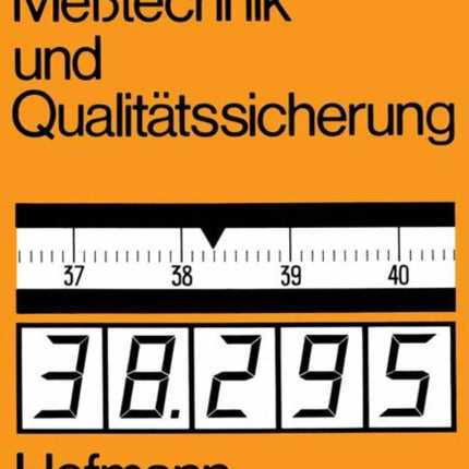 Handbuch Meßtechnik und Qualitätssicherung
