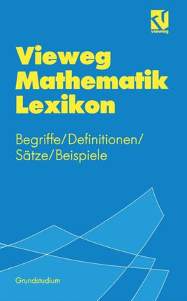 Vieweg Mathematik Lexikon: