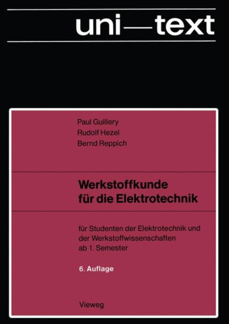 Werkstoffkunde für die Elektrotechnik: für
