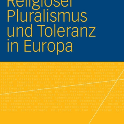 Religiöser Pluralismus und Toleranz in Europa