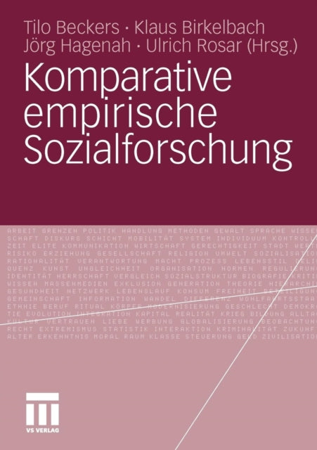 Komparative empirische Sozialforschung