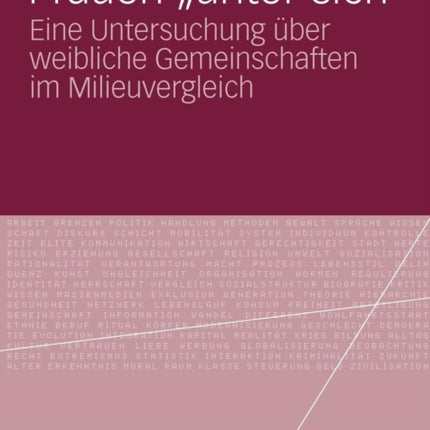 Frauen  unter sich : Eine Untersuchung über