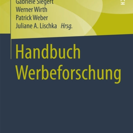 Handbuch Werbeforschung