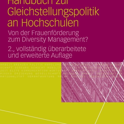 Handbuch zur Gleichstellungspolitik an
