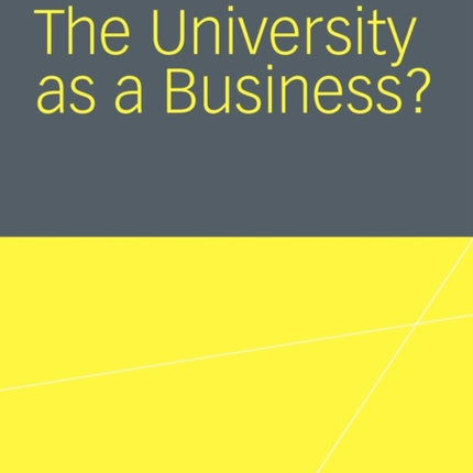 The University as a Business