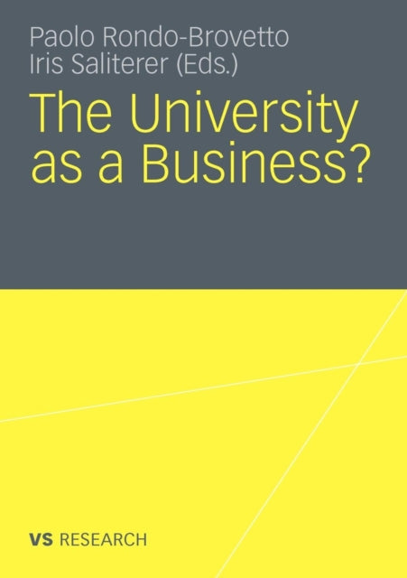 The University as a Business