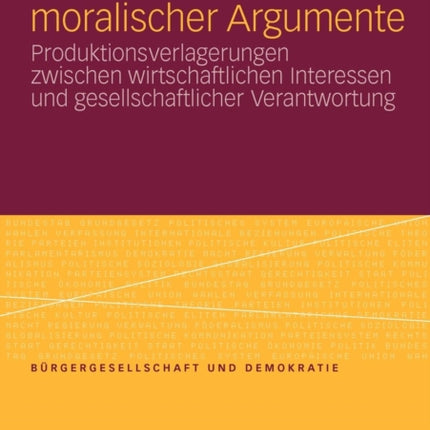 Die Macht moralischer Argumente: