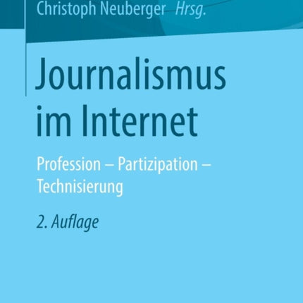 Journalismus im Internet: Profession -