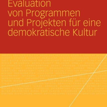 Evaluation von Programmen und Projekten für eine demokratische Kultur