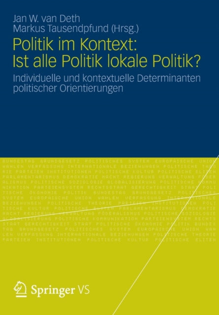 Politik im Kontext: Ist alle Politik lokale