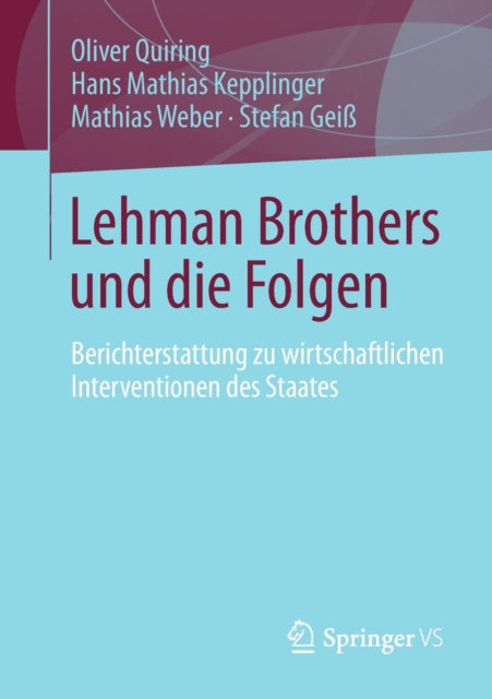 Lehman Brothers und die Folgen: Berichterstattung