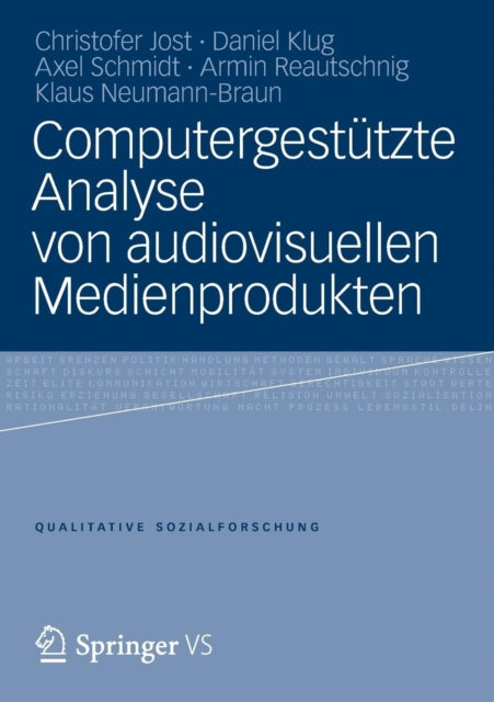 Computergestützte Analyse von audiovisuellen